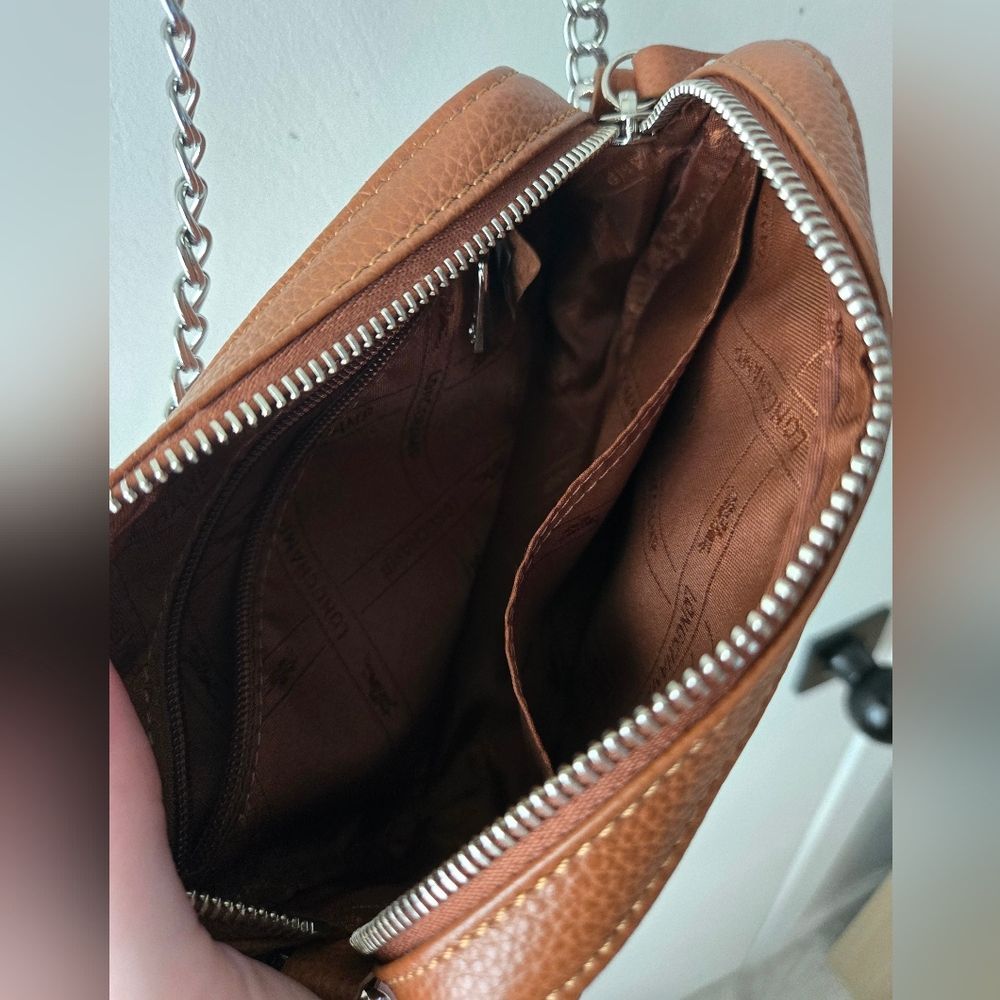 Longchamp Le Foulonne Leather Belt Bag Convertible Small Crossbody - Picture 7 of 14